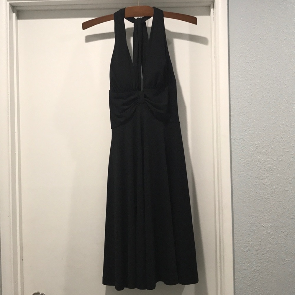 Beautiful black dress.